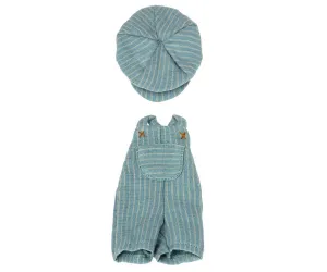 Maileg Teddy Junior  Cap and Dungarees