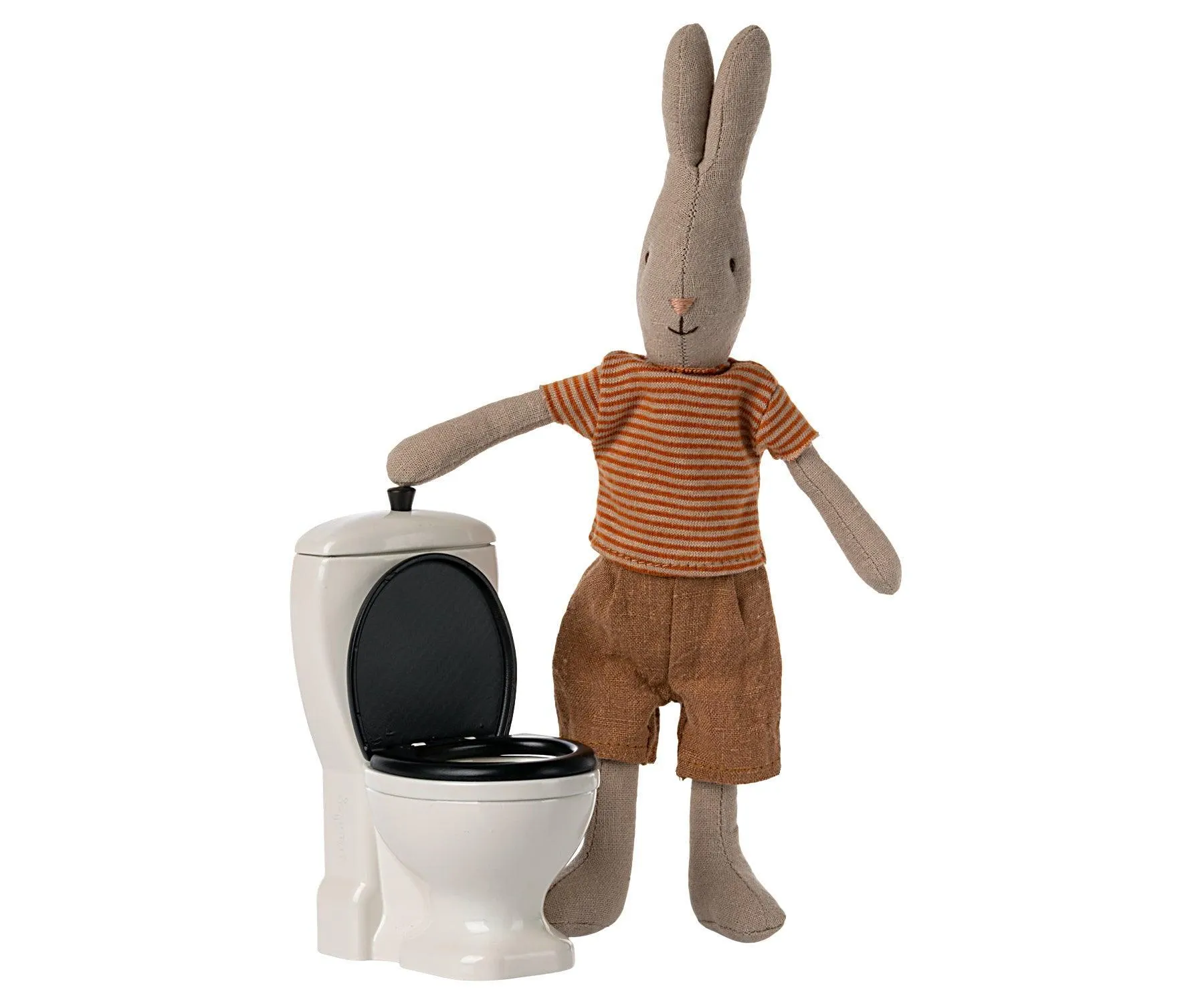 Maileg Toilet Teddy & Bunny Sized BACK IN STOCK