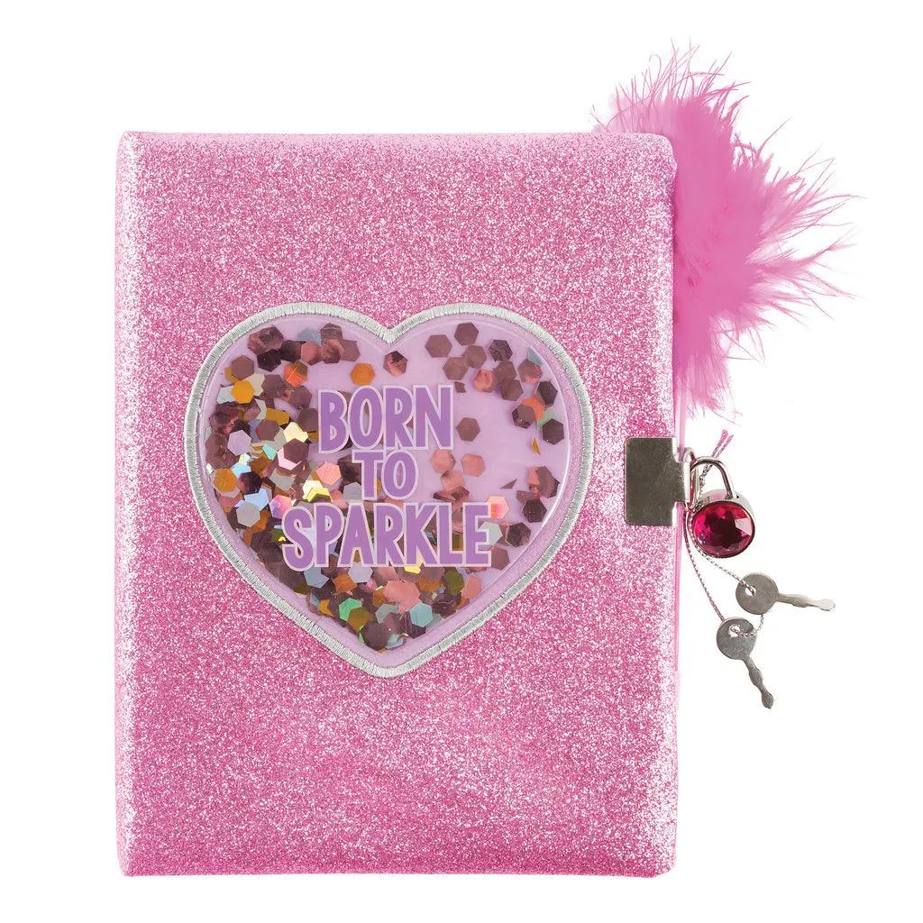 Make it Real 3C4G Born To Sparkle Glitter Journal