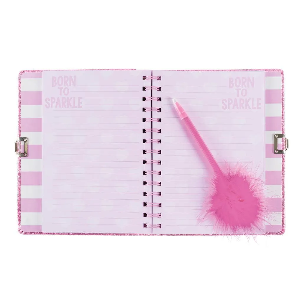 Make it Real 3C4G Born To Sparkle Glitter Journal