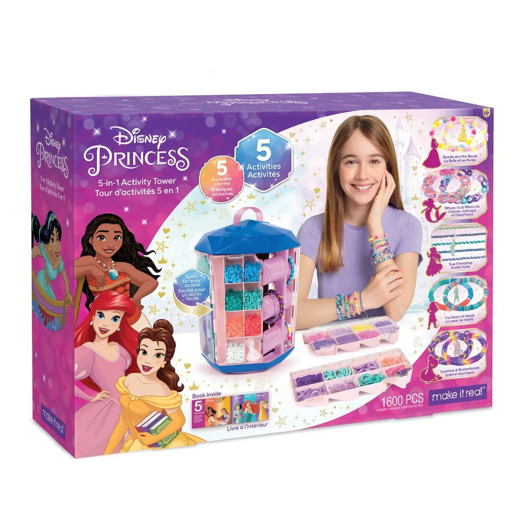 Make it Real Disney 5 in 1 Activity Tower - Jumbo Box