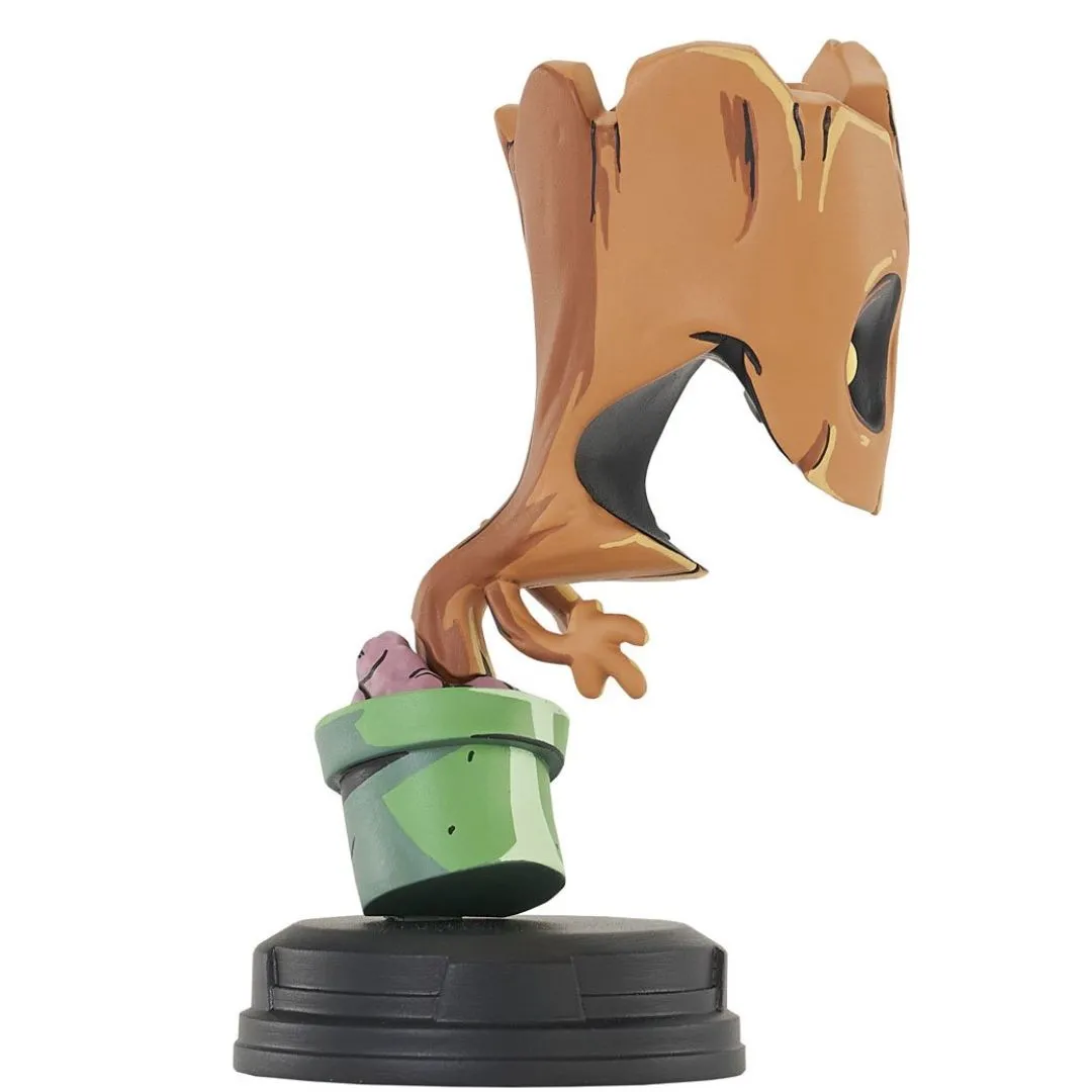 Marvel Animated-Style Groot In Pot Resin Statue By Diamond Gallery
