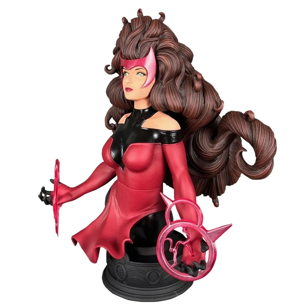Marvel Comic Scarlet Witch Bust By Diamond Gallery