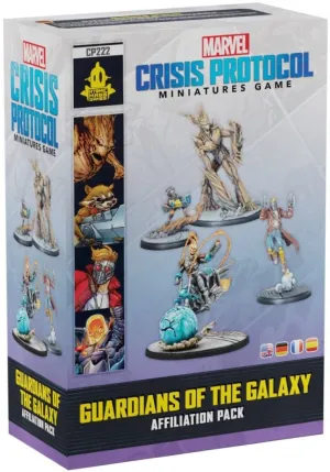 Marvel Crisis Protocol Guardians of the Galaxy Affiliation Pack 1