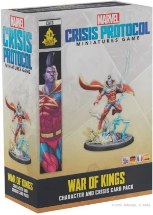 Marvel Crisis Protocol War of Kings Character and Crisis Card Pack