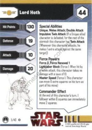 Masters of the Force 05 Lord Hoth