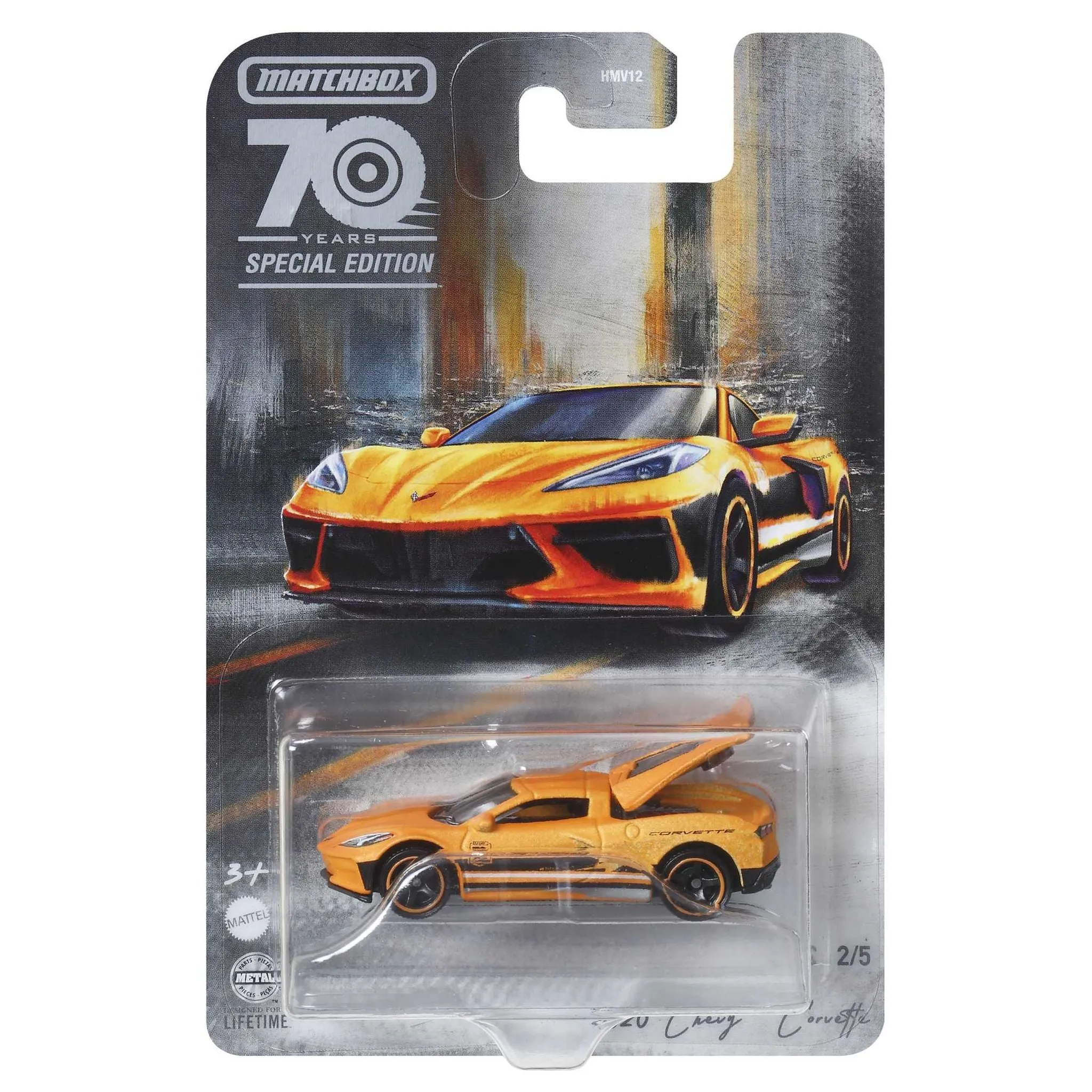 Matchbox 70Th Anniversary Moving Parts Collectors Series 2/5 2020 Chevy Corvette