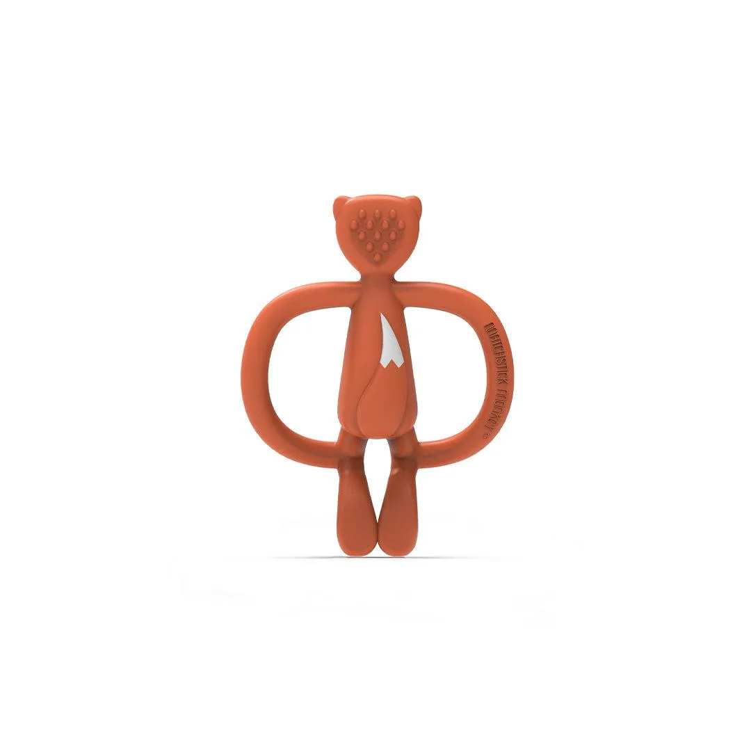 Matchstick Monkey Animal Teether - Fudge Fox