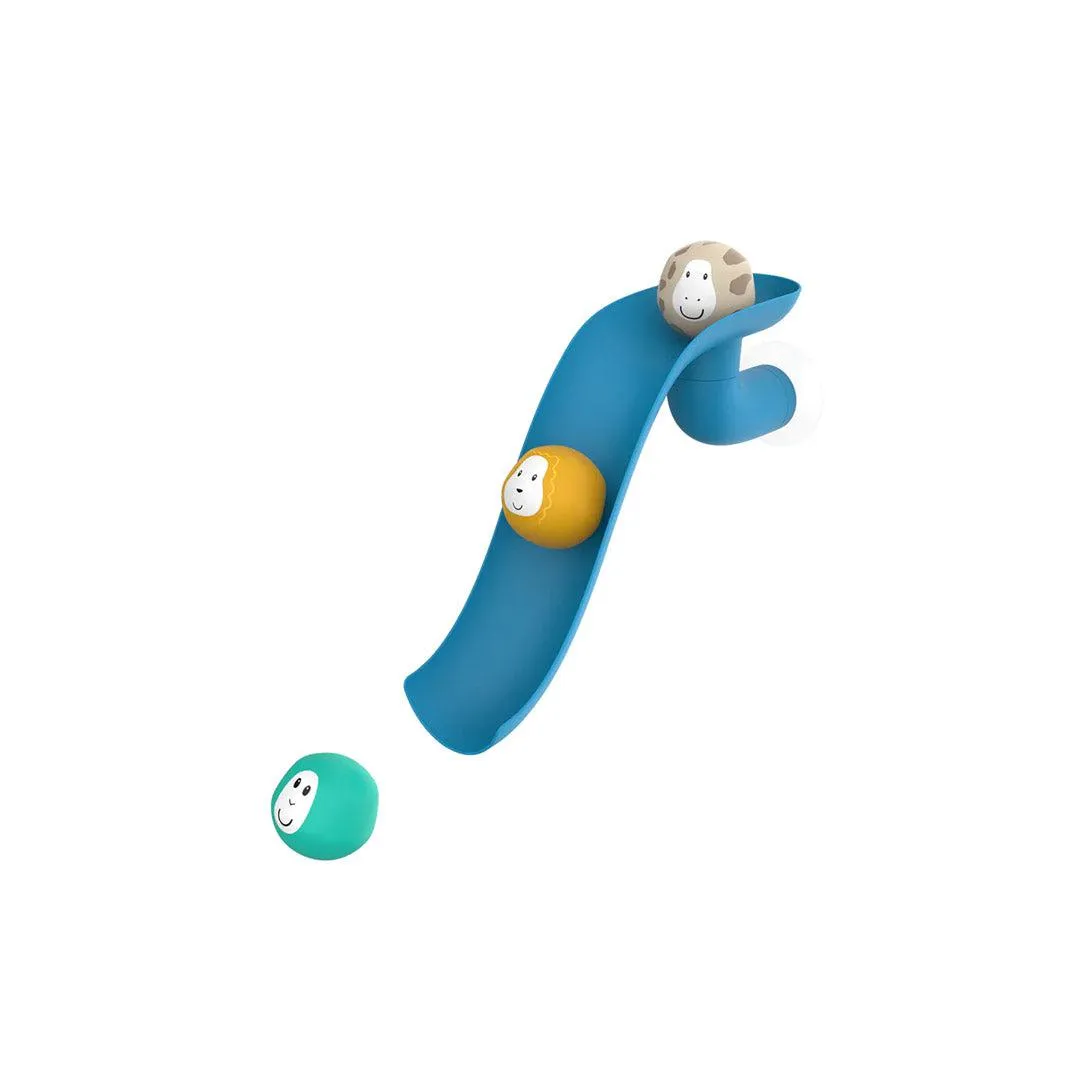 MatchStick Monkey Bathtime Slide Set - Blue