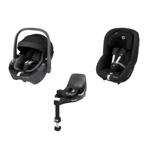 Maxi-Cosi 360 Family Kit Car Seat Bundle - Essential Collection