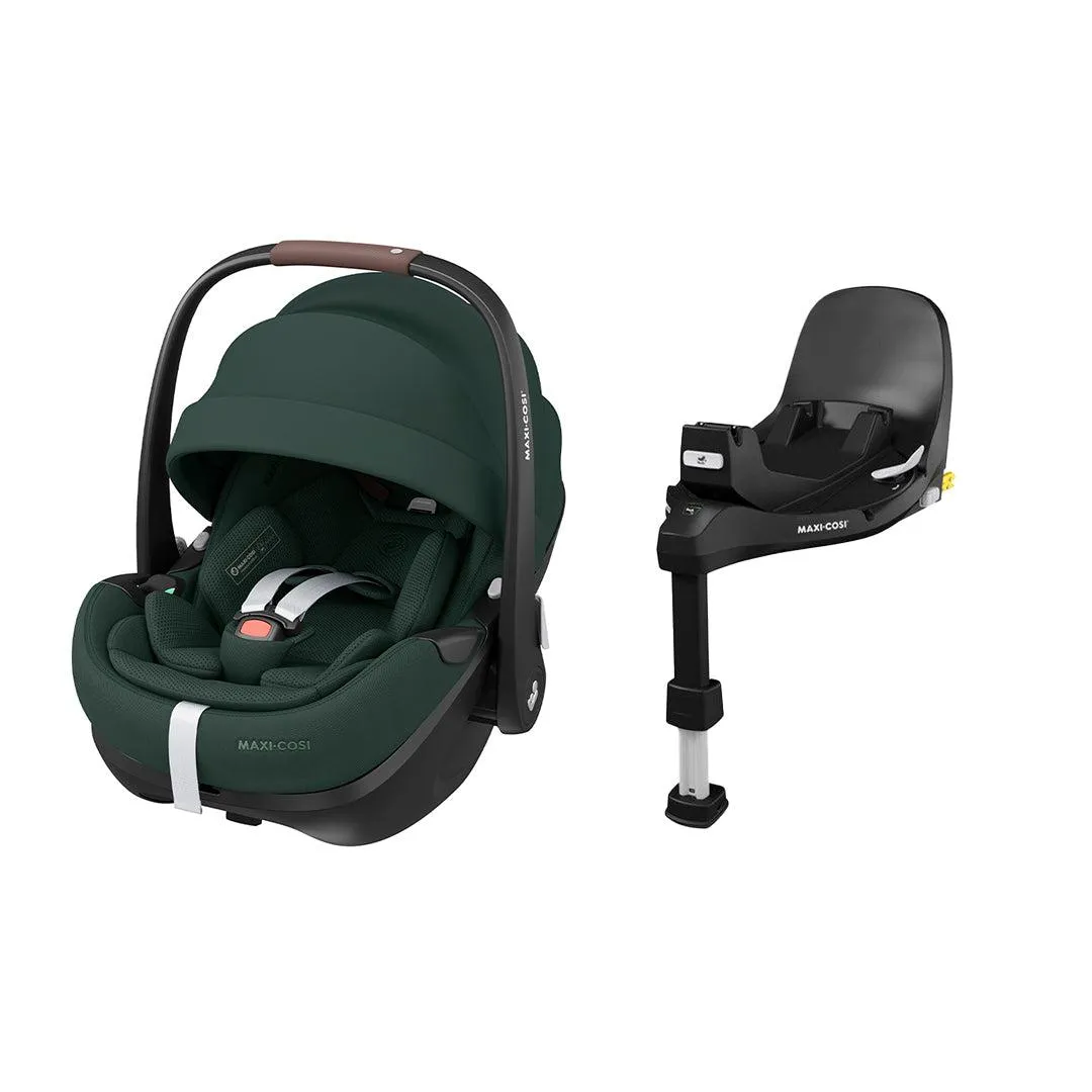 Maxi-Cosi Pebble 360 Pro 2 Car Seat - Twillic Green