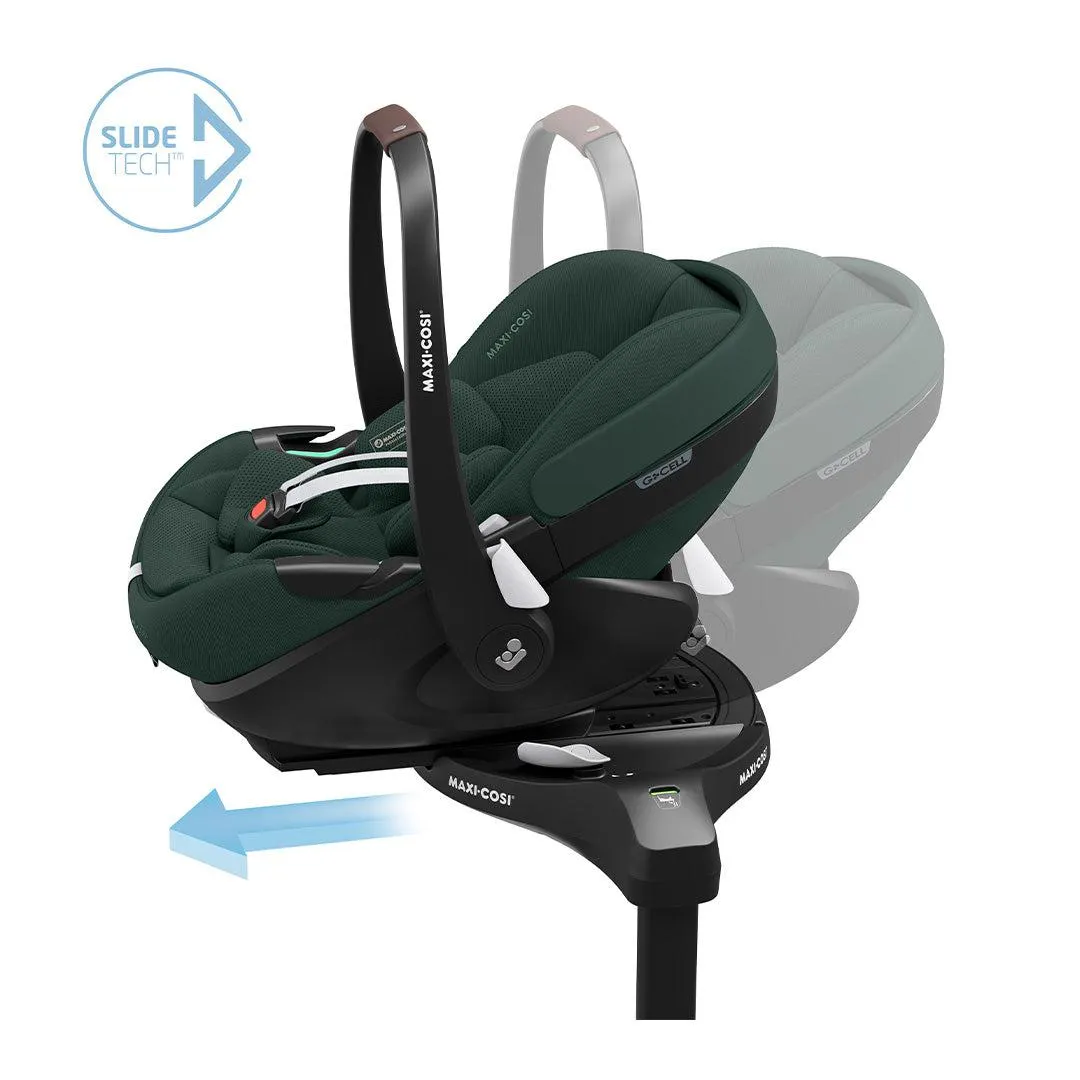 Maxi-Cosi Pebble 360 Pro 2 Car Seat - Twillic Green