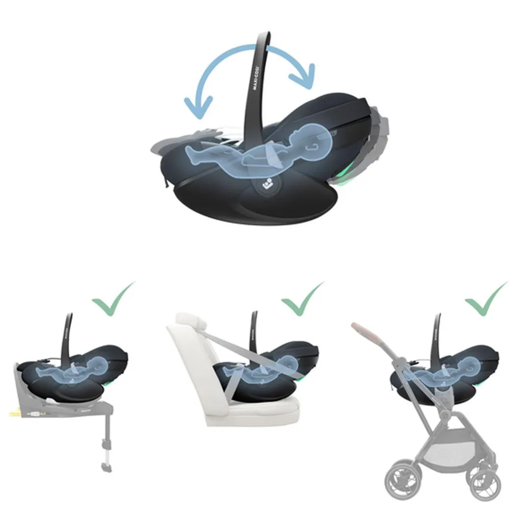 Maxi-Cosi Pebble 360 Pro Car Seat - Essential Graphite