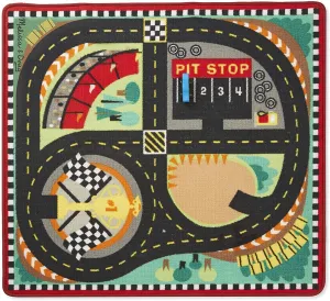 Melissa & Doug 19401 Around The Race Track Rug