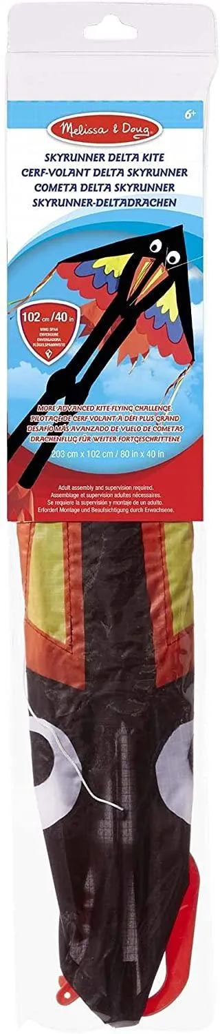 Melissa & Doug 40215 Multi-Colour Skyrunner Delta Kite