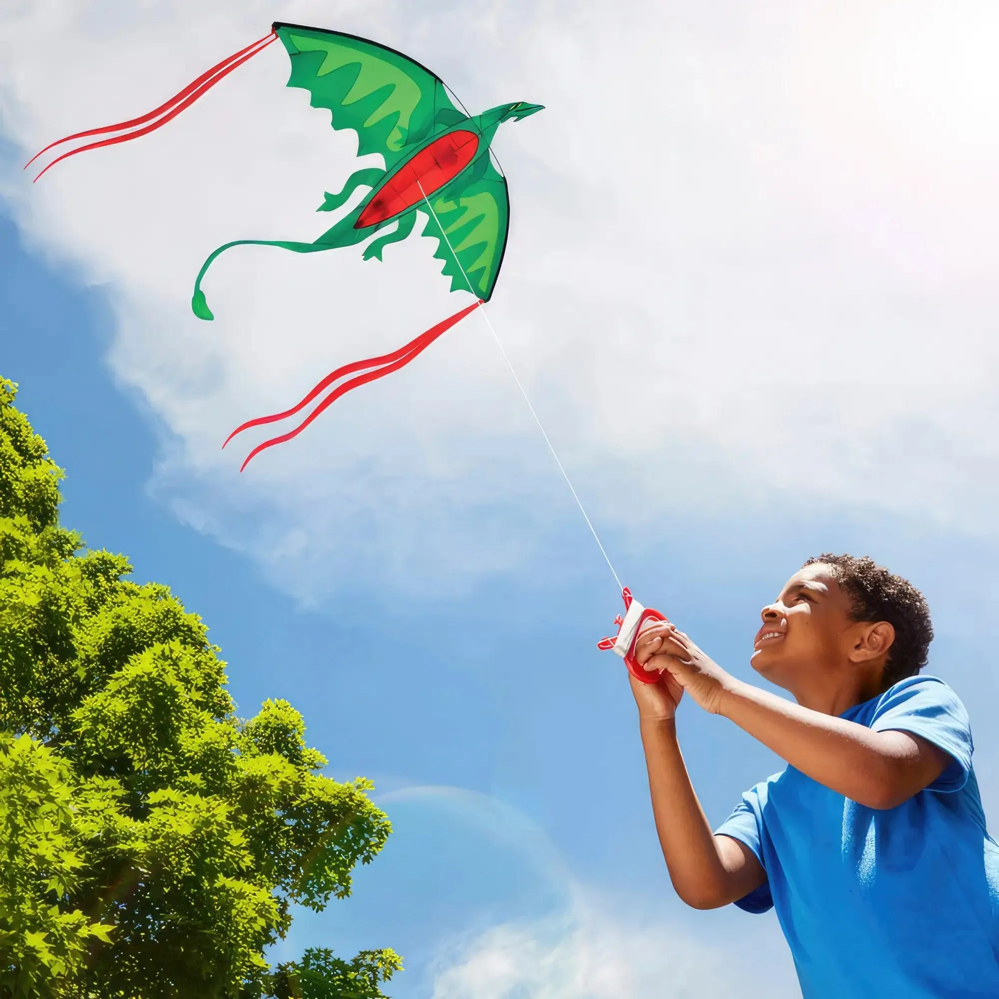 Melissa & Doug 40217 Winged Dragon-Shaped Kite
