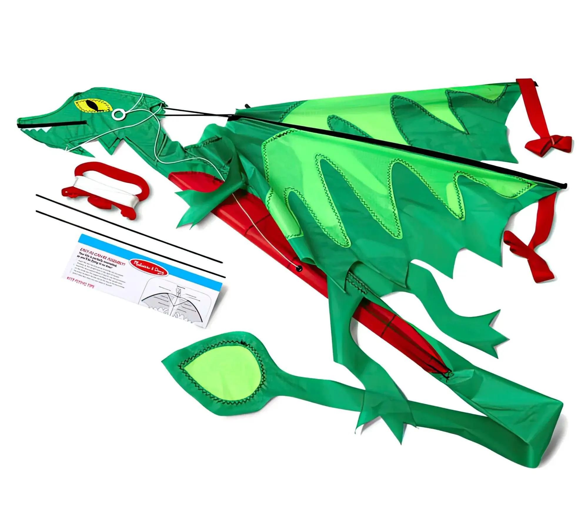 Melissa & Doug 40217 Winged Dragon-Shaped Kite
