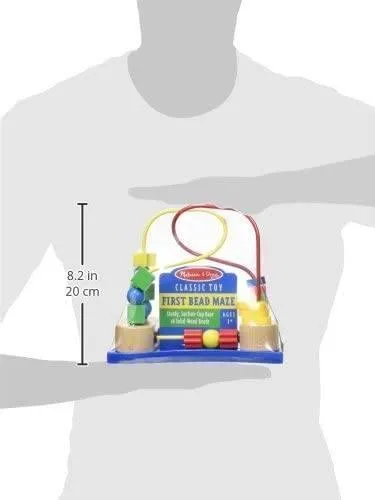 Melissa & Doug First Bead Maze Educational Playset