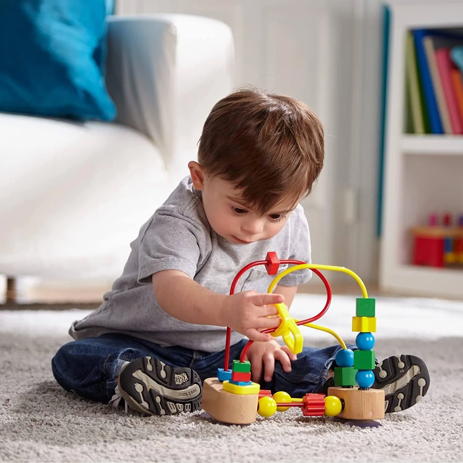 Melissa & Doug First Bead Maze Educational Playset