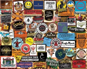 Michigan Beer (1334pz) - 1000 Piece Jigsaw Puzzle White Mountain