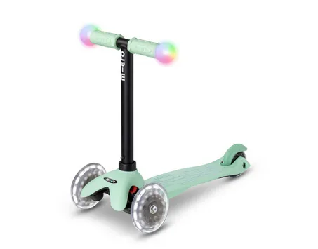 Micro Mini2Grow Deluxe Magic LED Scooter - Mint