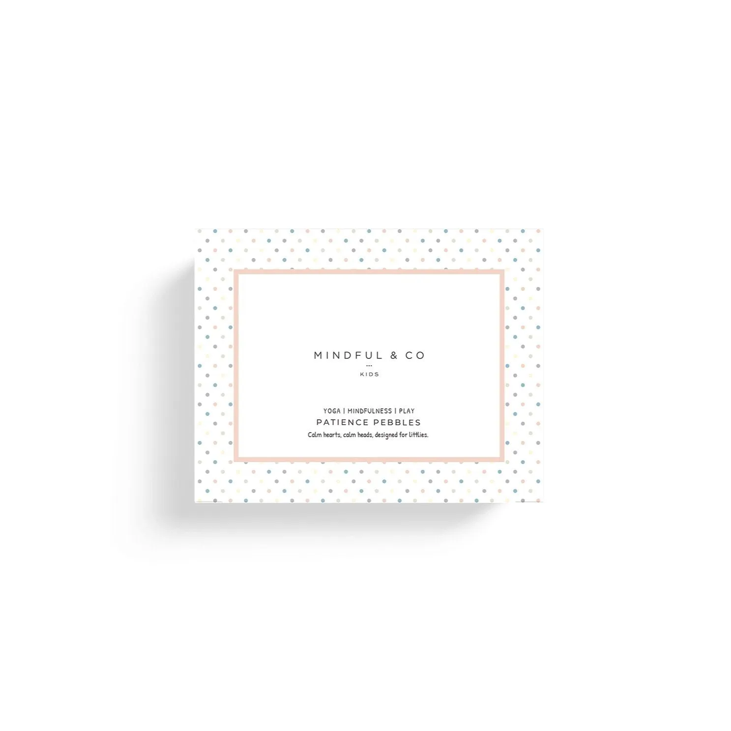 Mindful & Co Kids Patience Pebbles Rose