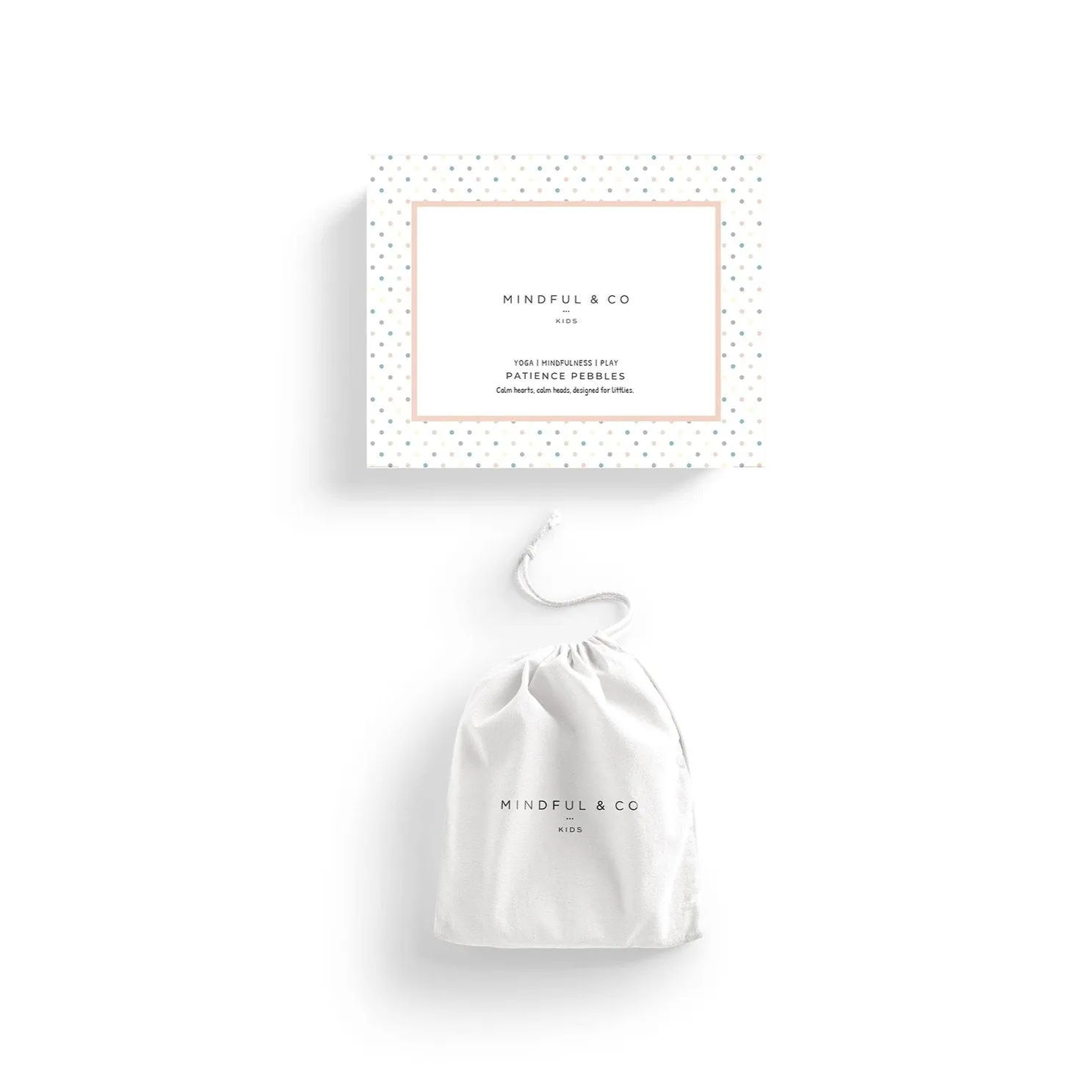 Mindful & Co Kids Patience Pebbles Rose