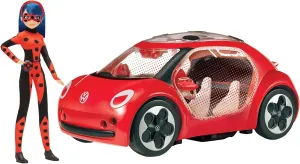 Miraculous Ladybug E-Beetle Car With Fashion Doll