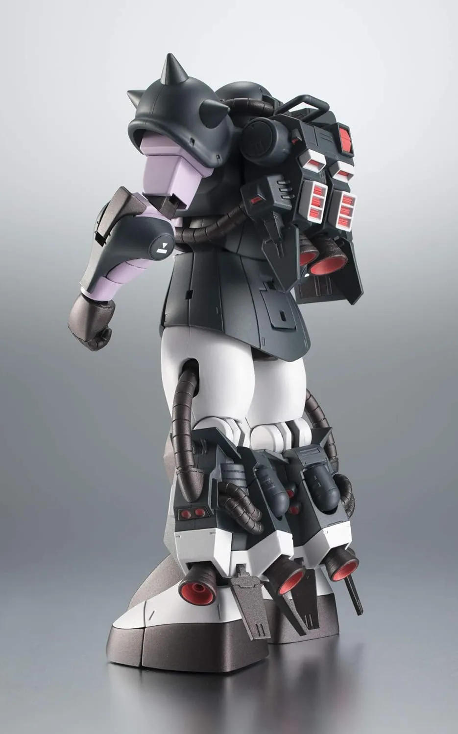Mobile Suit Gundam MS-06R-1A ZAKU High Mobility Type - Black Tri Stars Ver. A.N.I.M.E. Action Figure for Ages 15 