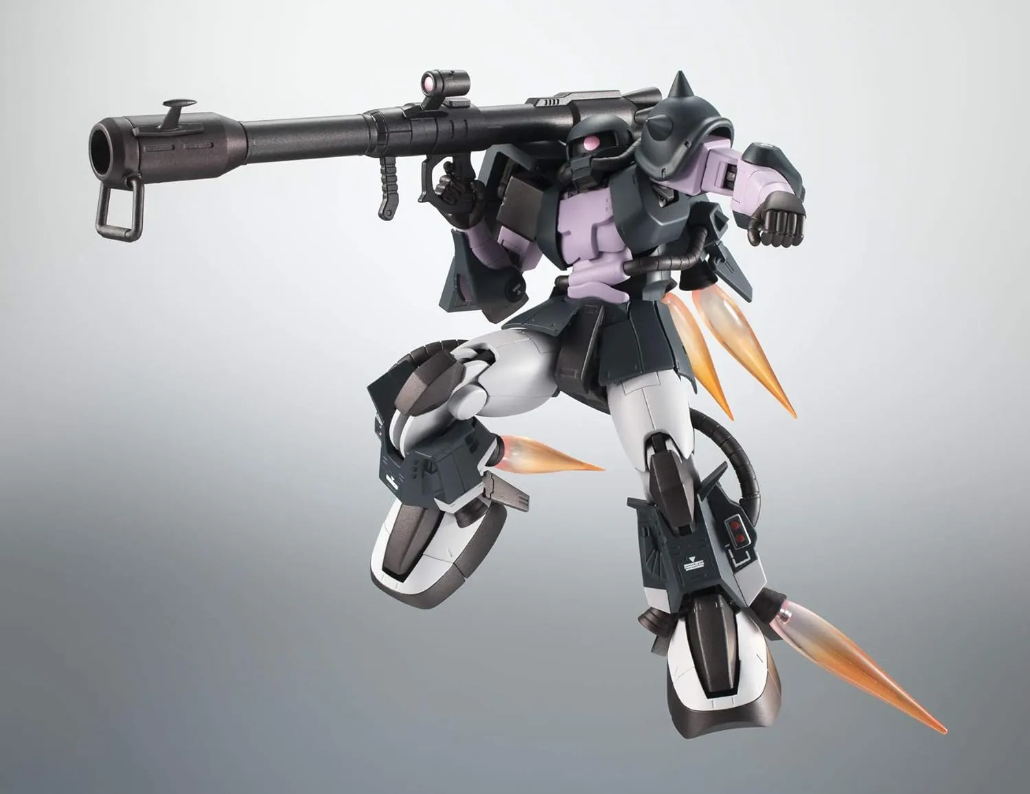 Mobile Suit Gundam MS-06R-1A ZAKU High Mobility Type - Black Tri Stars Ver. A.N.I.M.E. Action Figure for Ages 15 