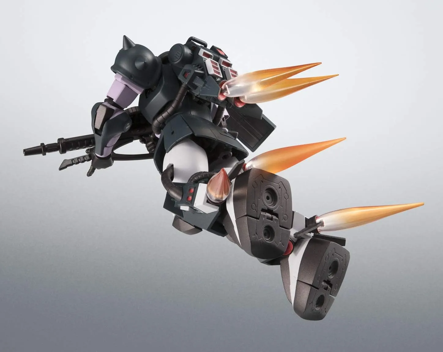 Mobile Suit Gundam MS-06R-1A ZAKU High Mobility Type - Black Tri Stars Ver. A.N.I.M.E. Action Figure for Ages 15 