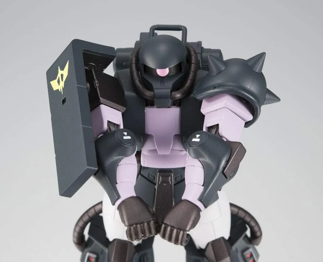 Mobile Suit Gundam MS-06R-1A ZAKU High Mobility Type - Black Tri Stars Ver. A.N.I.M.E. Action Figure for Ages 15 