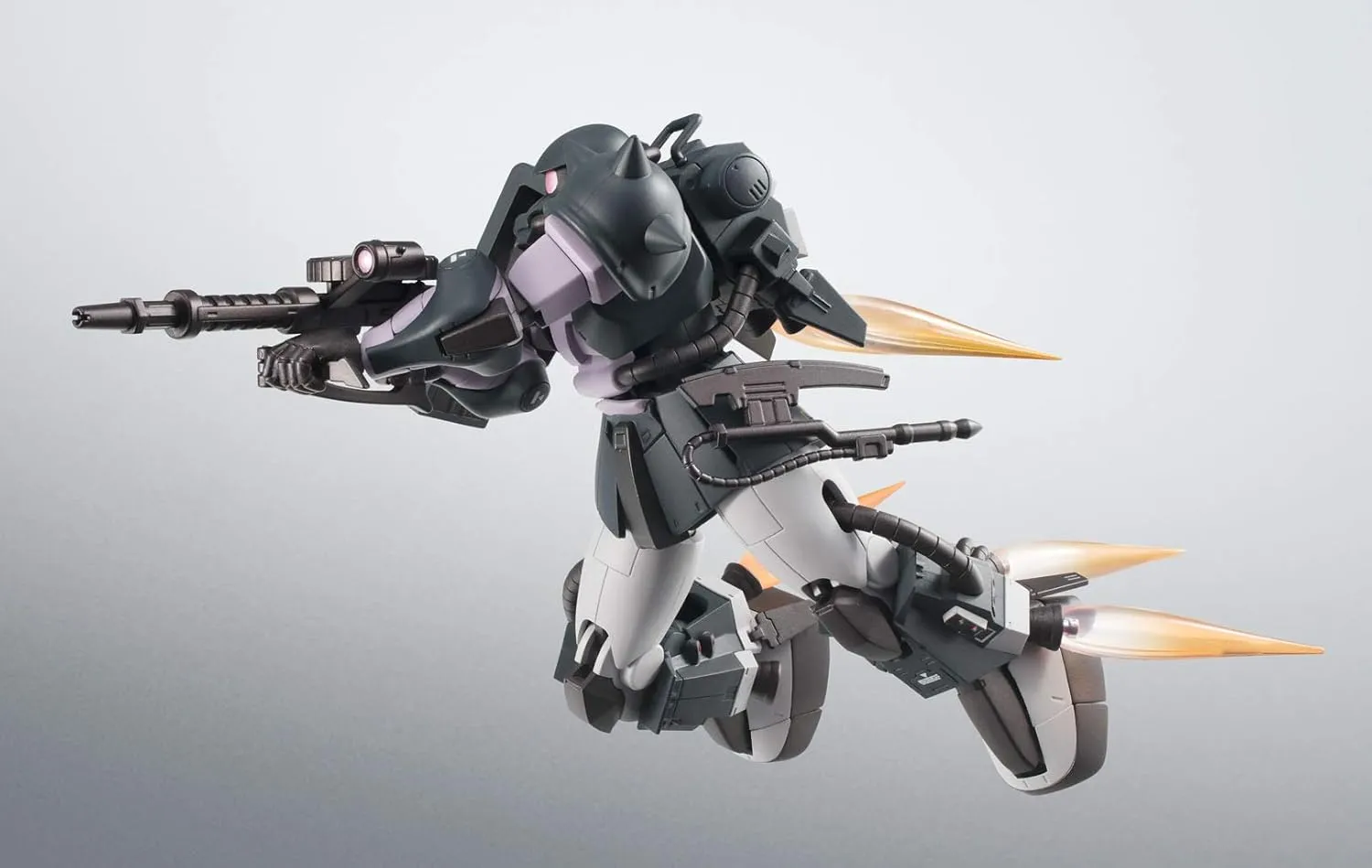Mobile Suit Gundam MS-06R-1A ZAKU High Mobility Type - Black Tri Stars Ver. A.N.I.M.E. Action Figure for Ages 15 