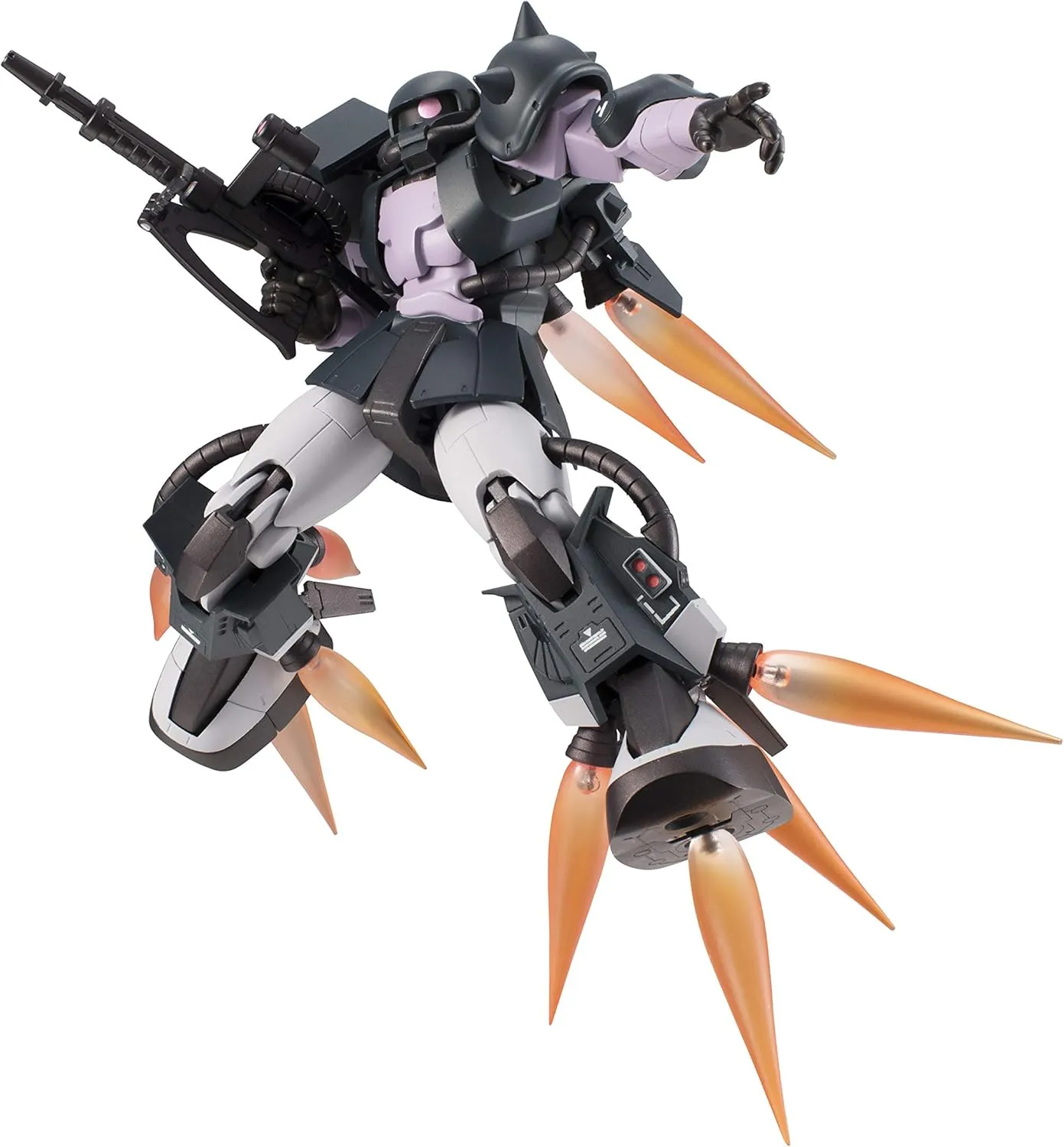 Mobile Suit Gundam MS-06R-1A ZAKU High Mobility Type - Black Tri Stars Ver. A.N.I.M.E. Action Figure for Ages 15 