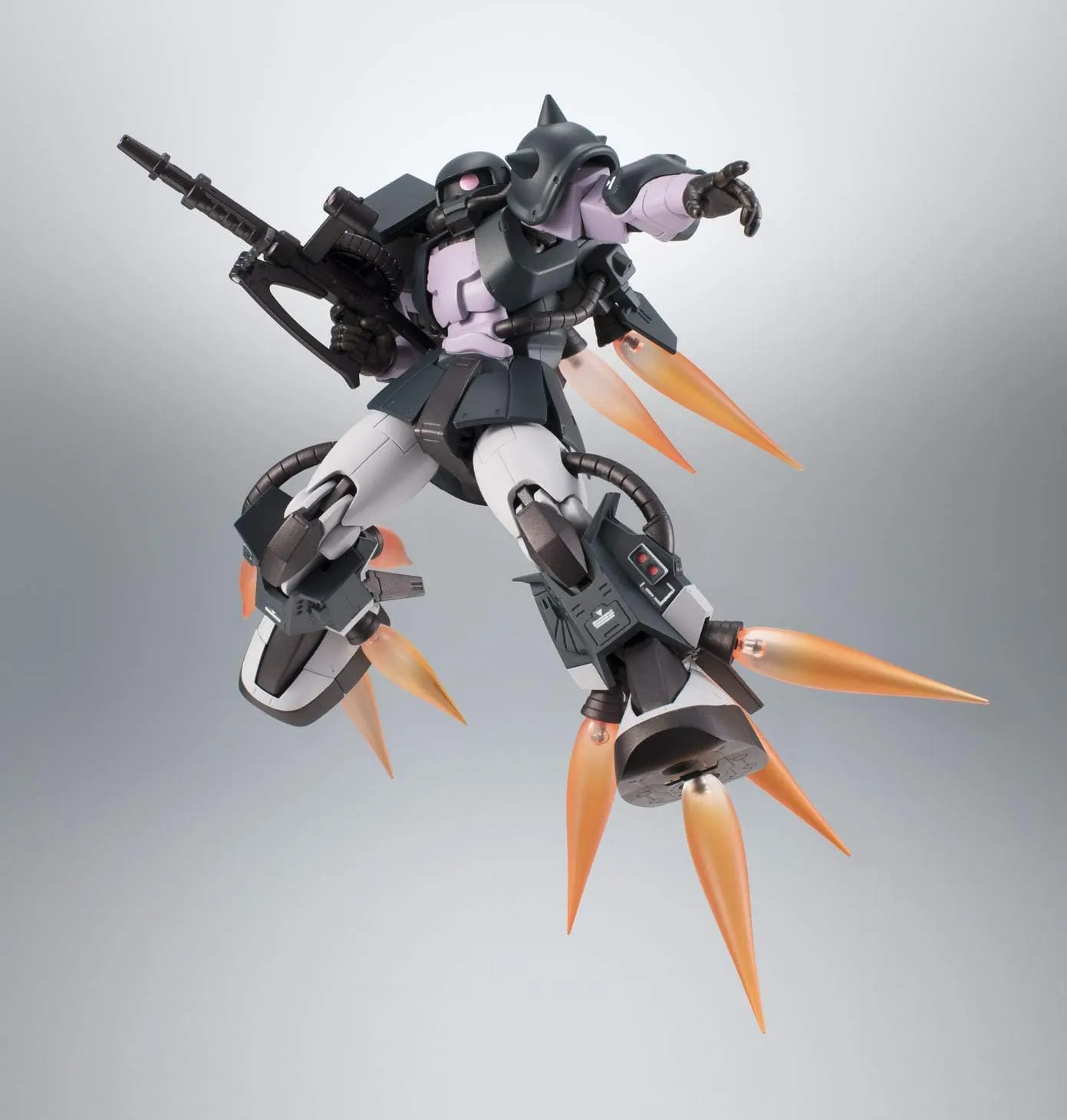 Mobile Suit Gundam MS-06R-1A ZAKU High Mobility Type - Black Tri Stars Ver. A.N.I.M.E. Action Figure for Ages 15 