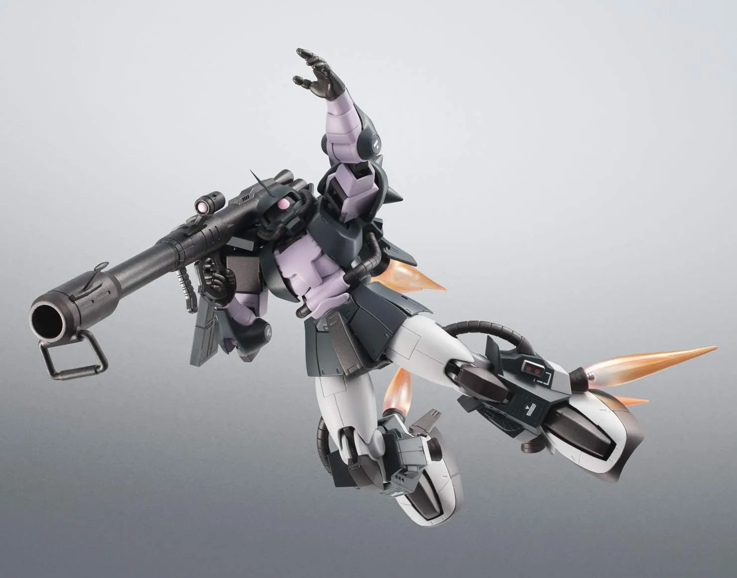 Mobile Suit Gundam MS-06R-1A ZAKU High Mobility Type - Black Tri Stars Ver. A.N.I.M.E. Action Figure for Ages 15 