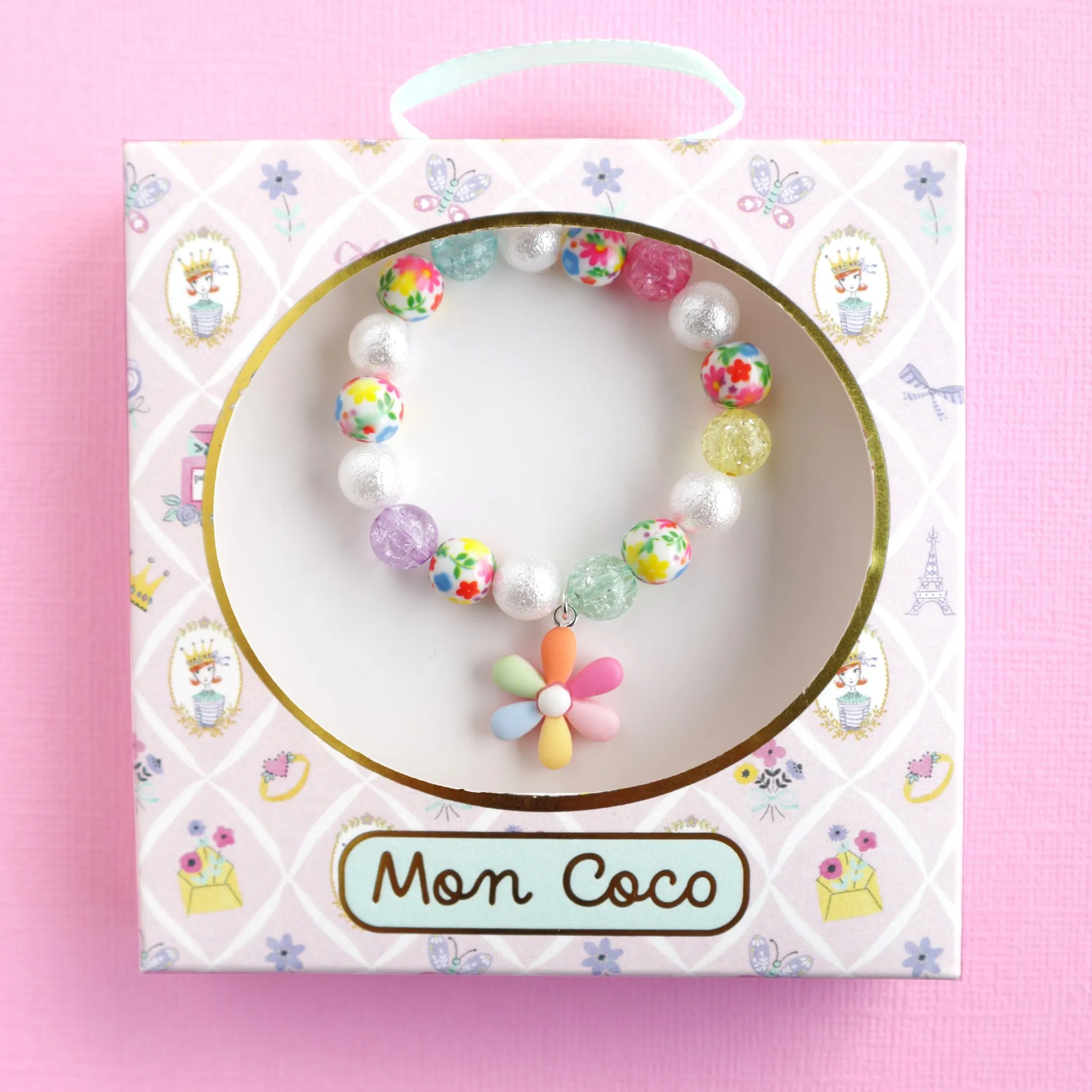 Mon Coco Bracelet | Rainbow Petal