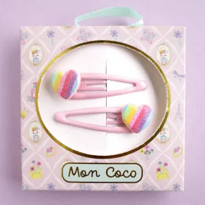 Mon Coco Hair Clip Set | Candy Heart