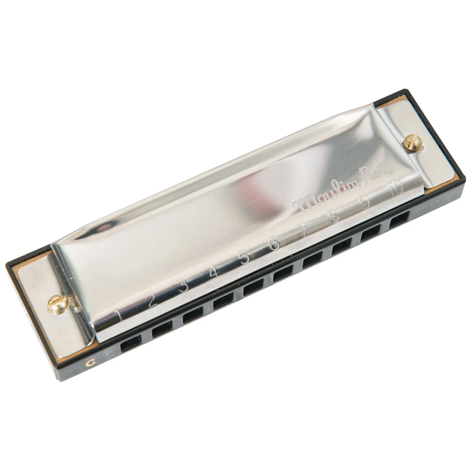 Moulin Roty Aujourd'hui C'est Mercredi Metal Harmonica in Gift Box Packed
