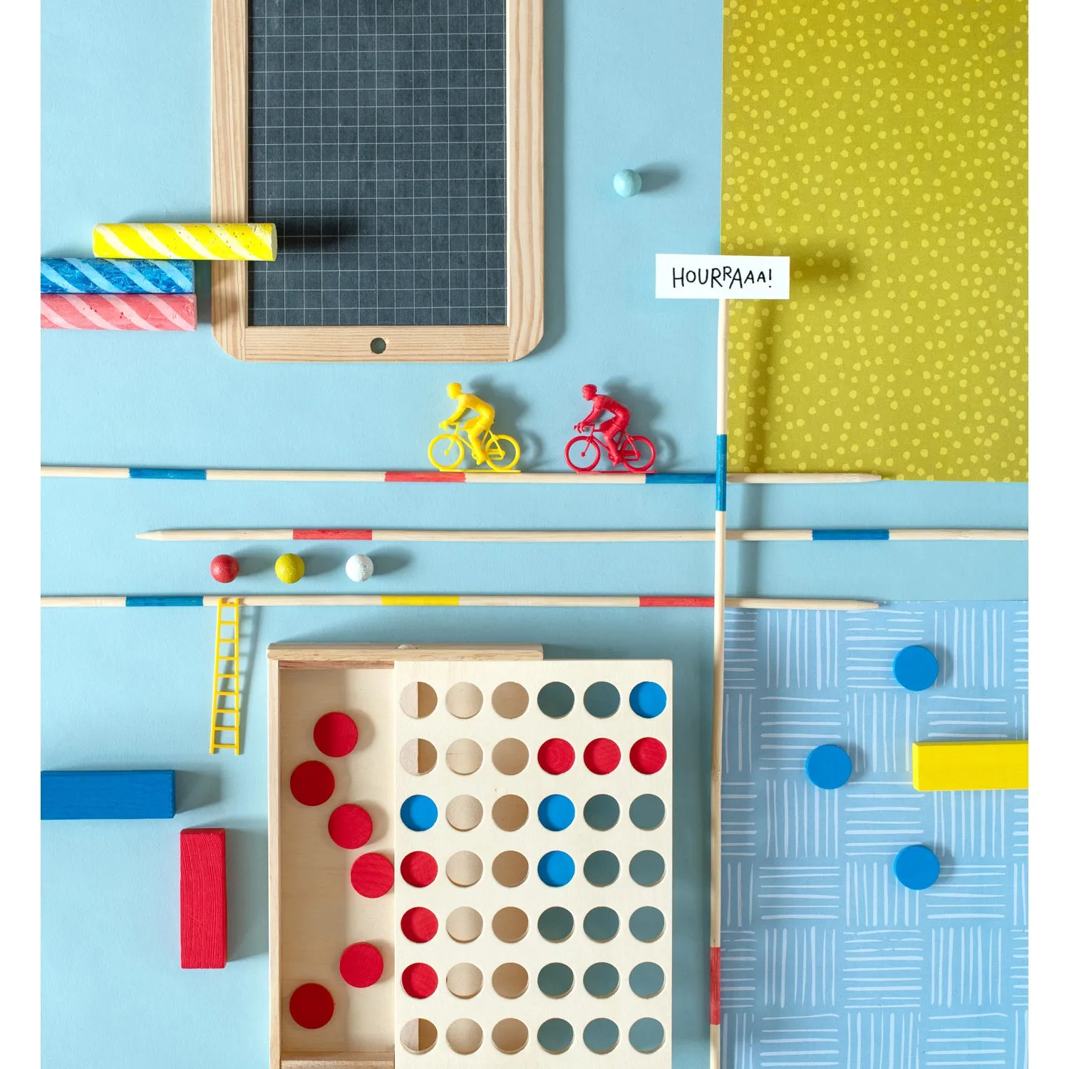 Moulin Roty Aujourd'hui C'est Mercredi Travel 4 In A Row Game
