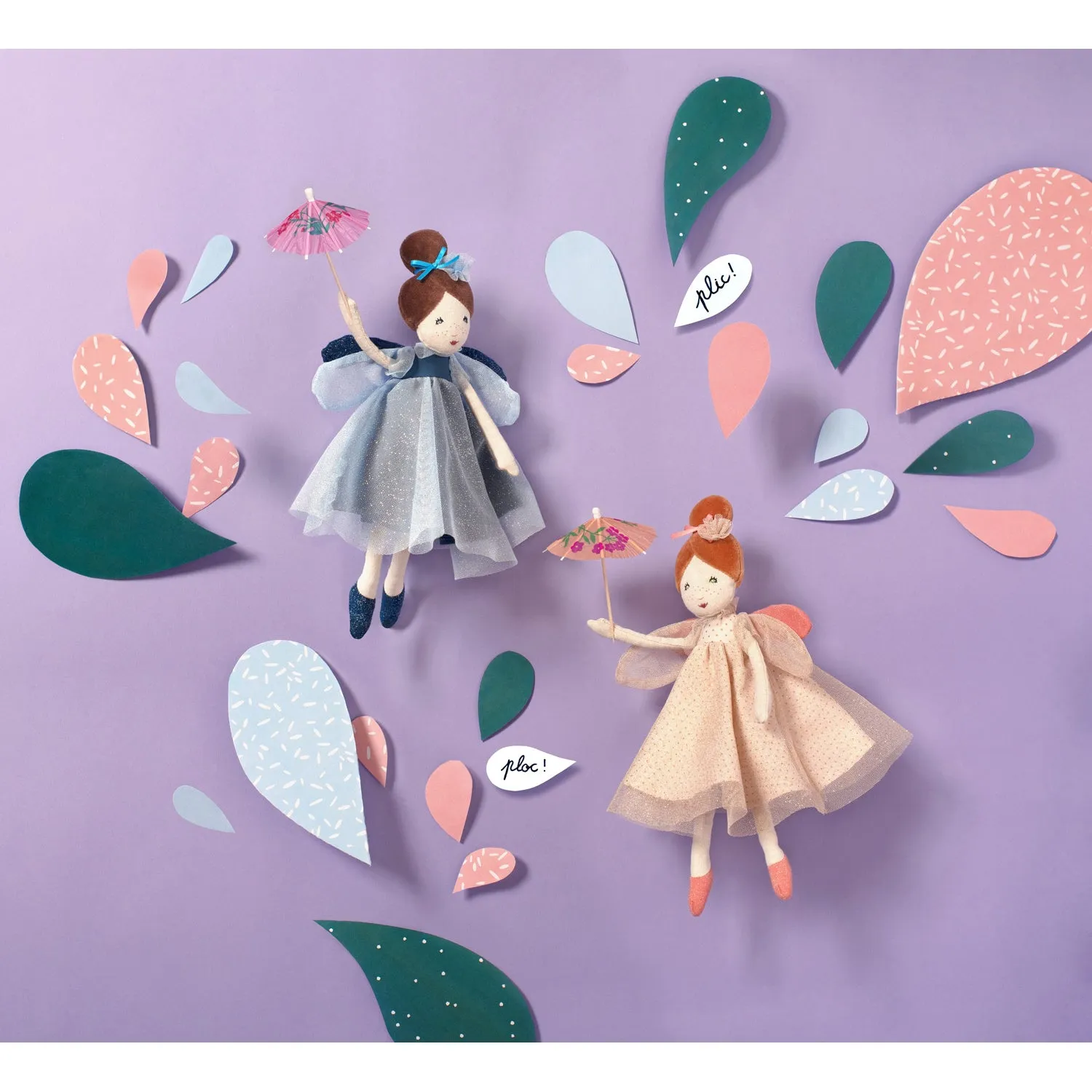 Moulin Roty Il tait Une Fois Once Upon A Time Celeste Fairy Doll with French Fabrics