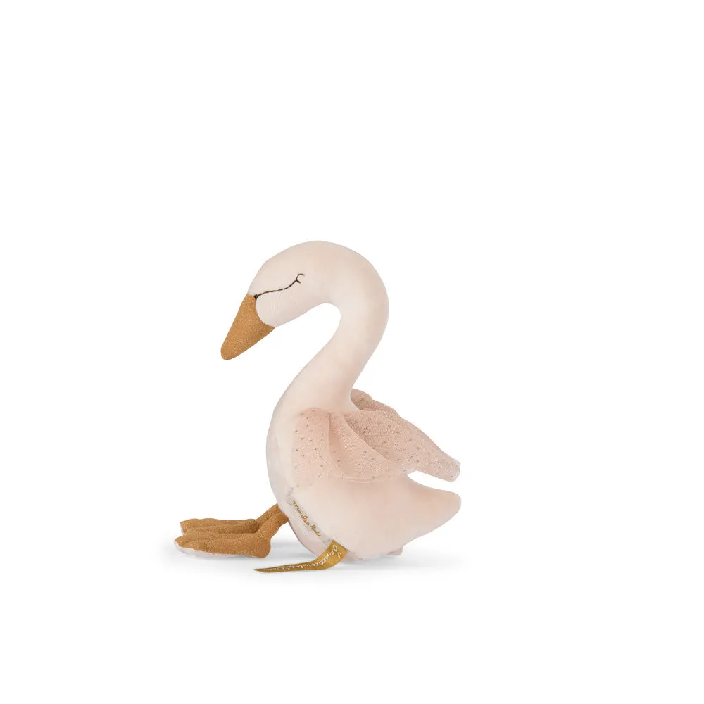 Moulin Roty La Petite Ecole De Danse Musical Swan Doll 21cm