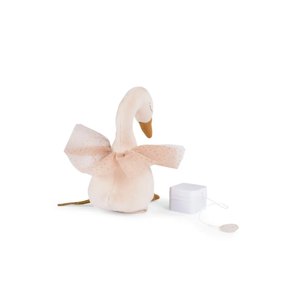 Moulin Roty La Petite Ecole De Danse Musical Swan Doll 21cm