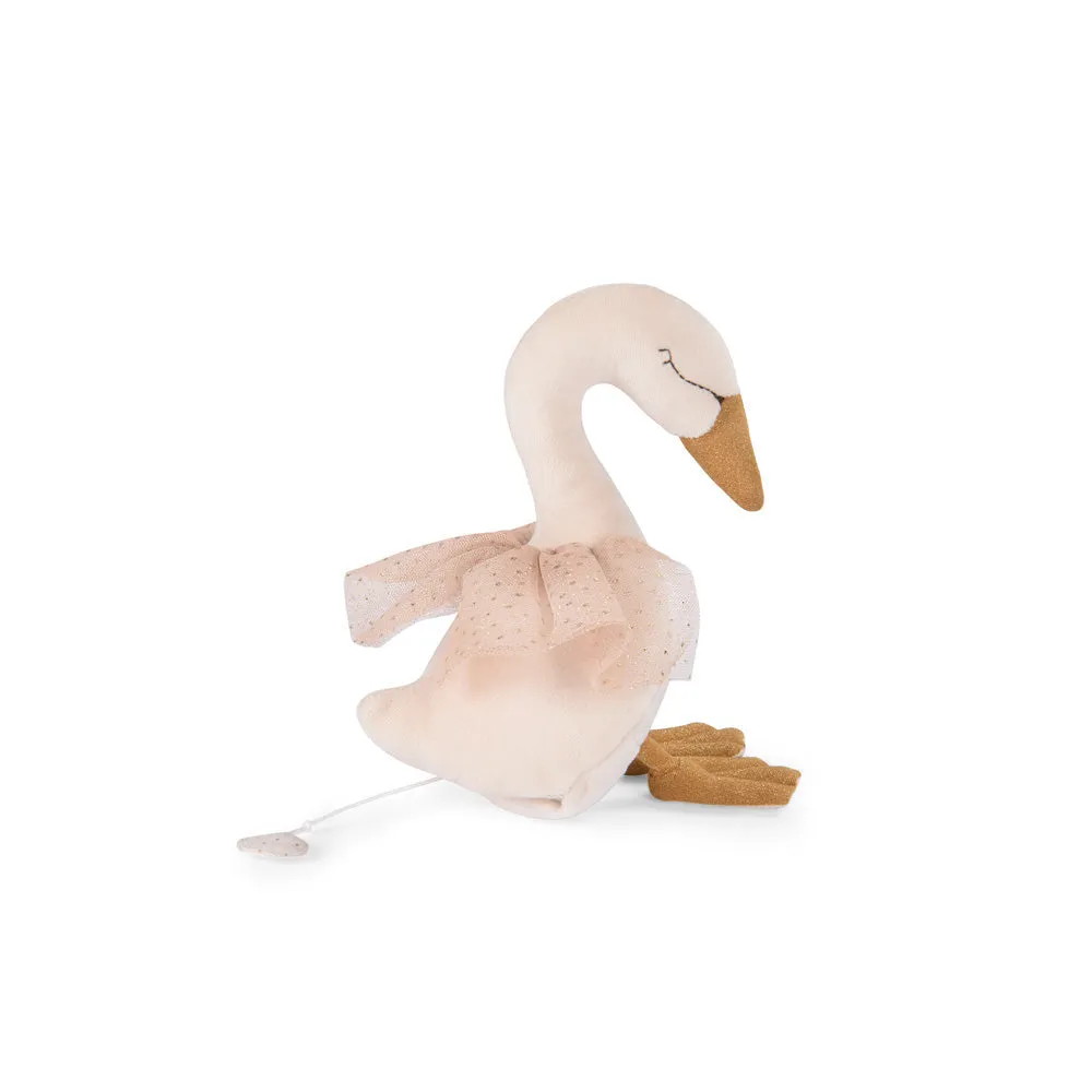 Moulin Roty La Petite Ecole De Danse Musical Swan Doll 21cm