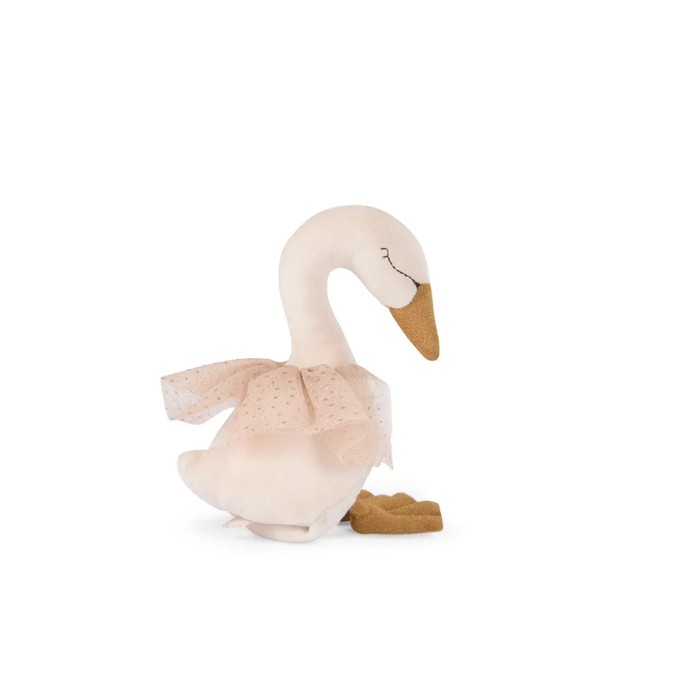 Moulin Roty La Petite Ecole De Danse Musical Swan Doll 21cm