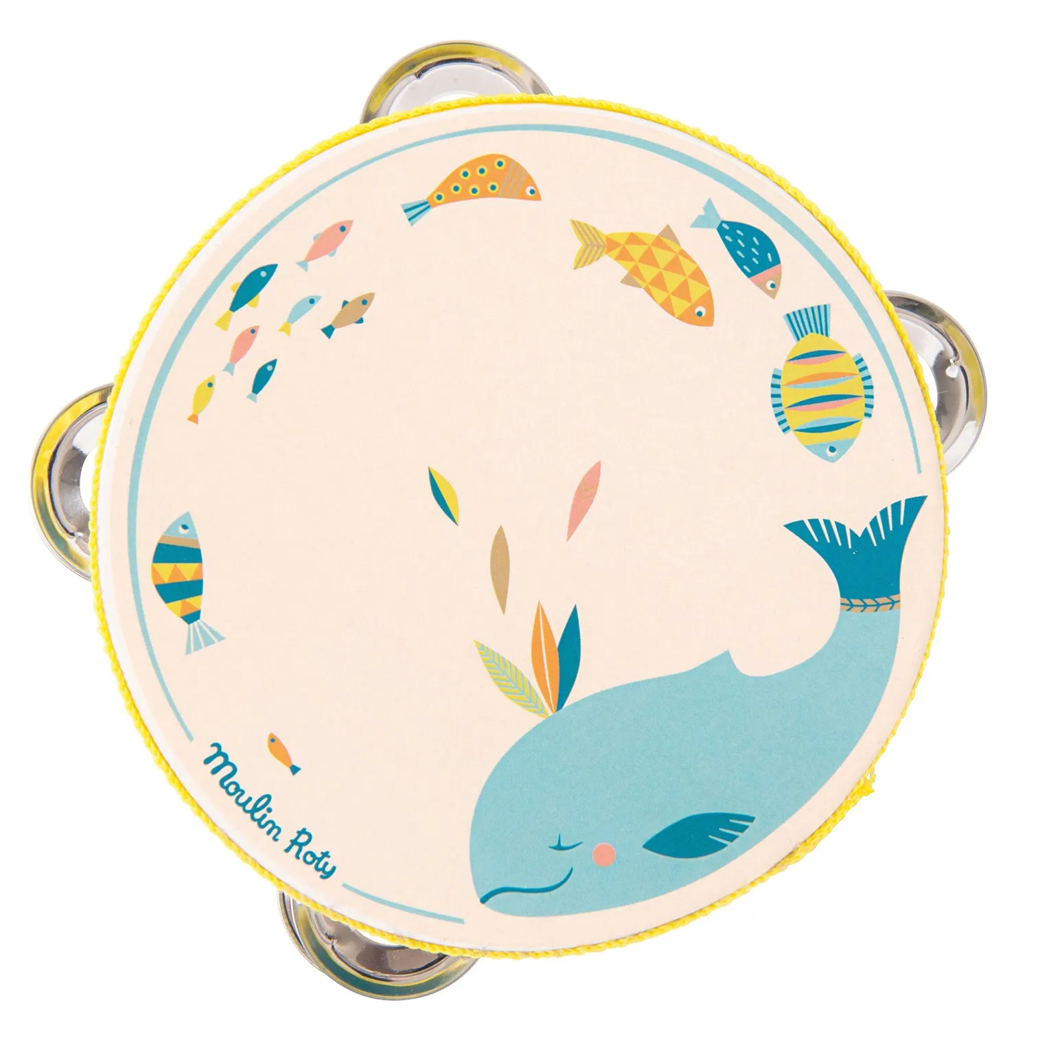 Moulin Roty Le Voyage D'olga Tambourine 14.5cm