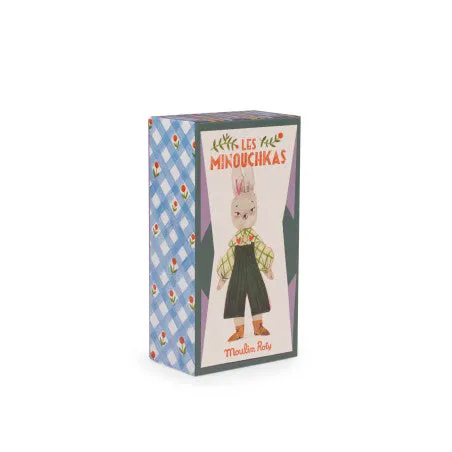 Moulin Roty Les Minouchkas Nine The Rabbit in Illustrated Gift Box