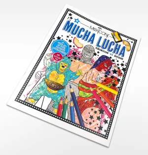 MUCHA LUCHA COLORING BOOK