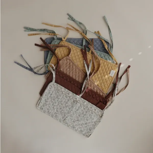 Mushie Crib Pocket | Tradewinds