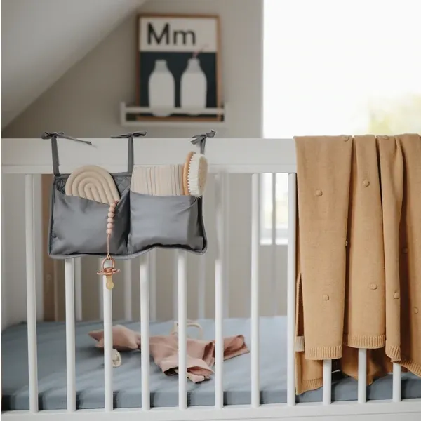 Mushie Crib Pocket | Tradewinds
